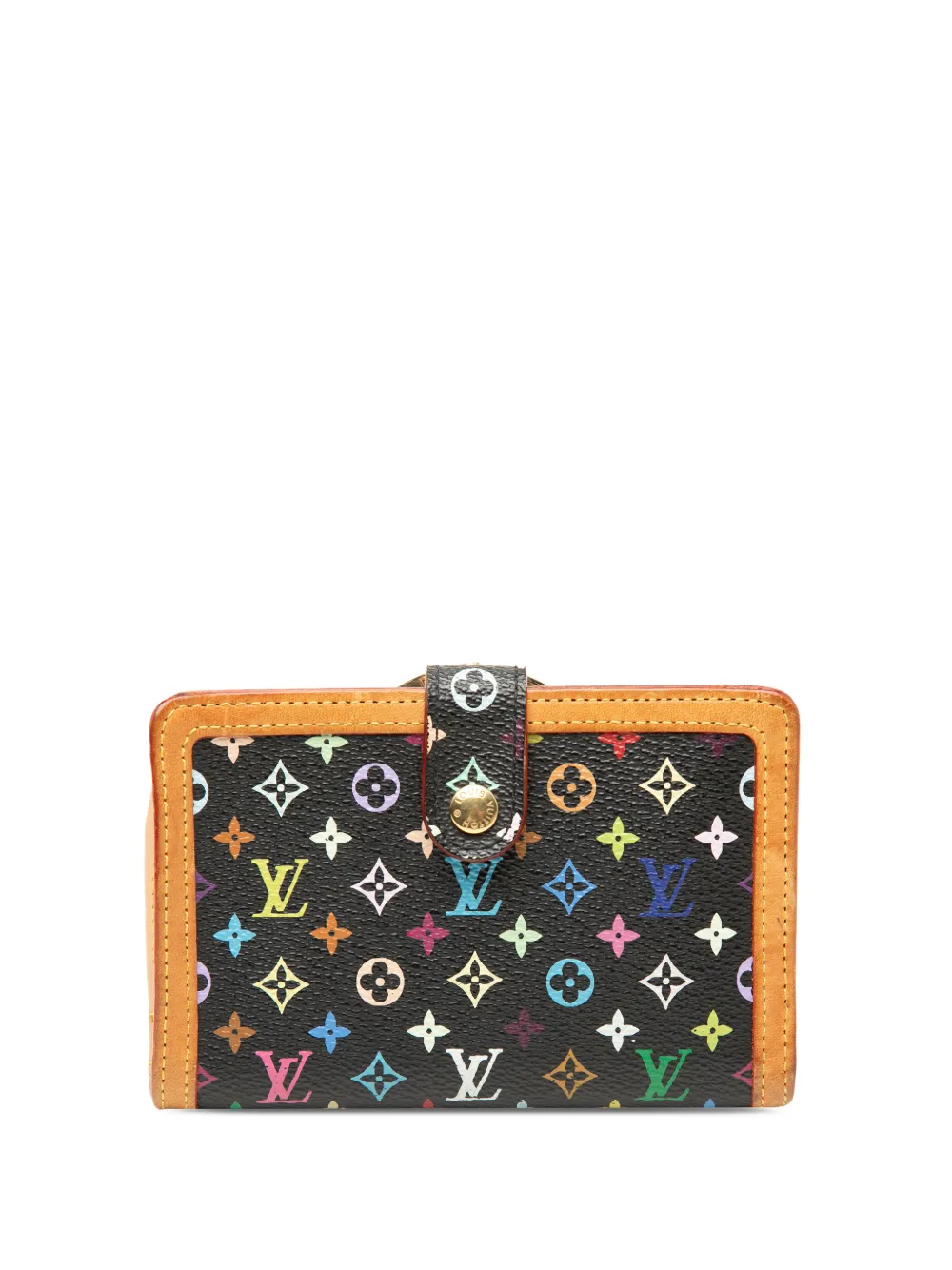 Louis Vuitton Pre-Owned 2006 Monogram Multicolore Viennois Continental Wallet small wallets - Schwarz