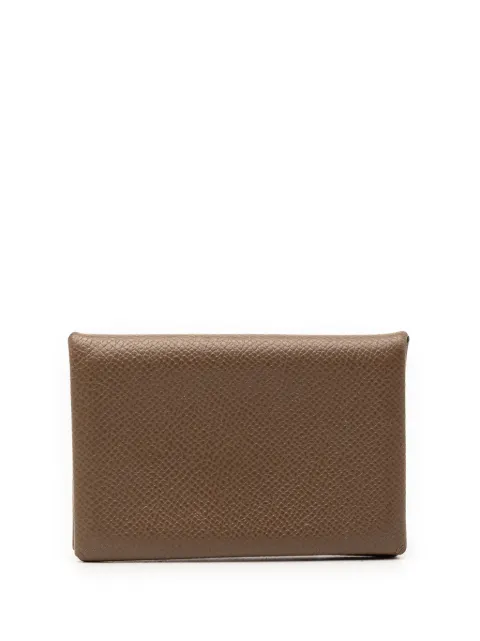 Hermès Pre-Owned 2011 Epsom Calvi card holder