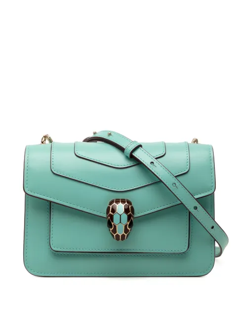 Bvlgari Pre-Owned mini sac à bandoulière Serpenti Forever en cuir (2010-2026)