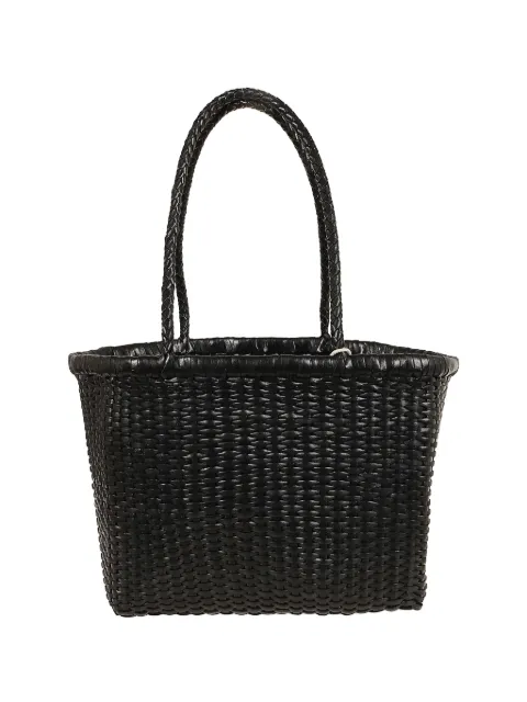 DRAGON DIFFUSION small B Weave leather tote bag