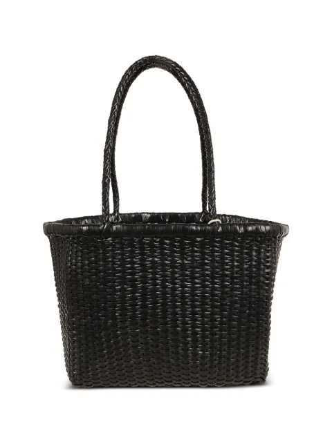 DRAGON DIFFUSION small B Weave leather tote bag