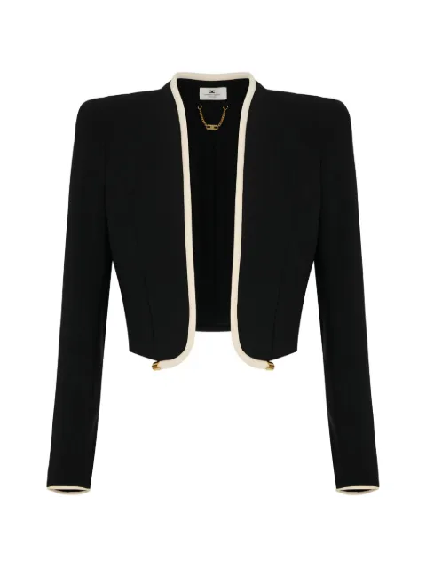 Elisabetta Franchi 3D piping-detail jacket