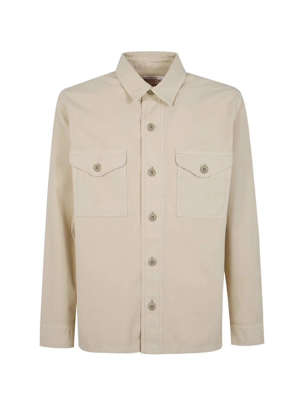 Filson Field button-up chest-pocket shirt jacket - Toni neutri
