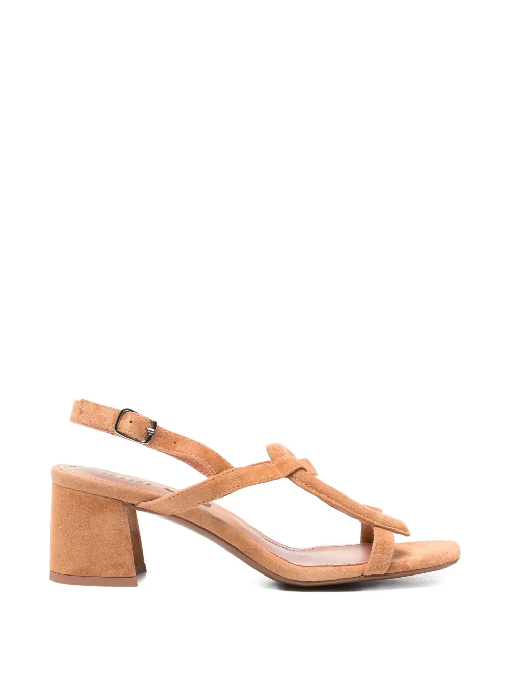Bibi Lou suede-finish slingback sandals Beige
