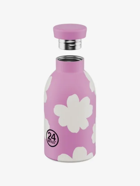 24bottles 330ml Clima flower-print bottle
