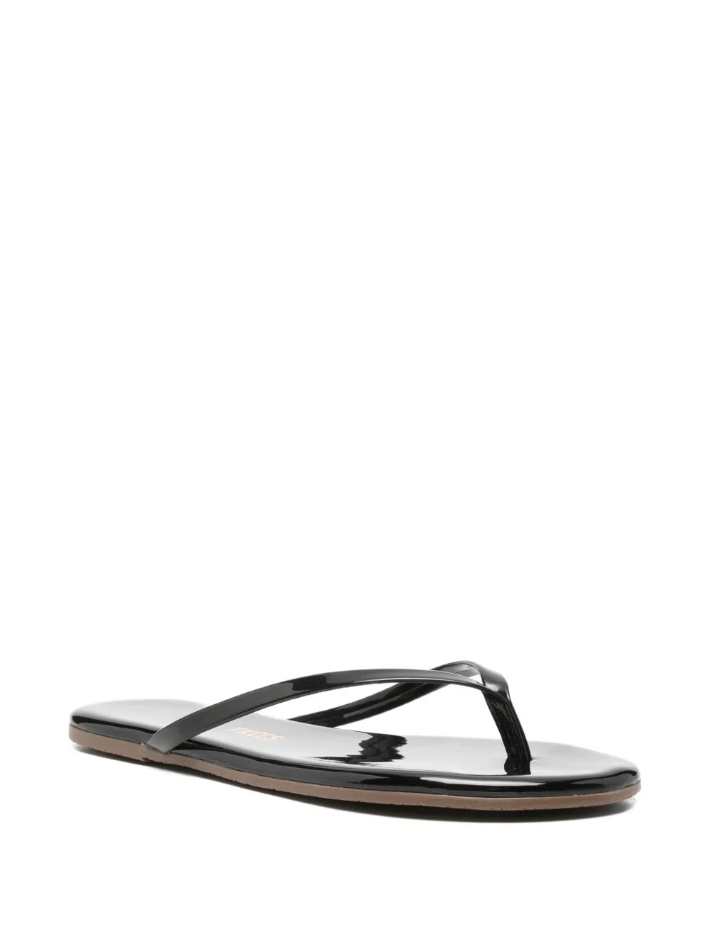Tkees Lily Glosses teenslippers Zwart