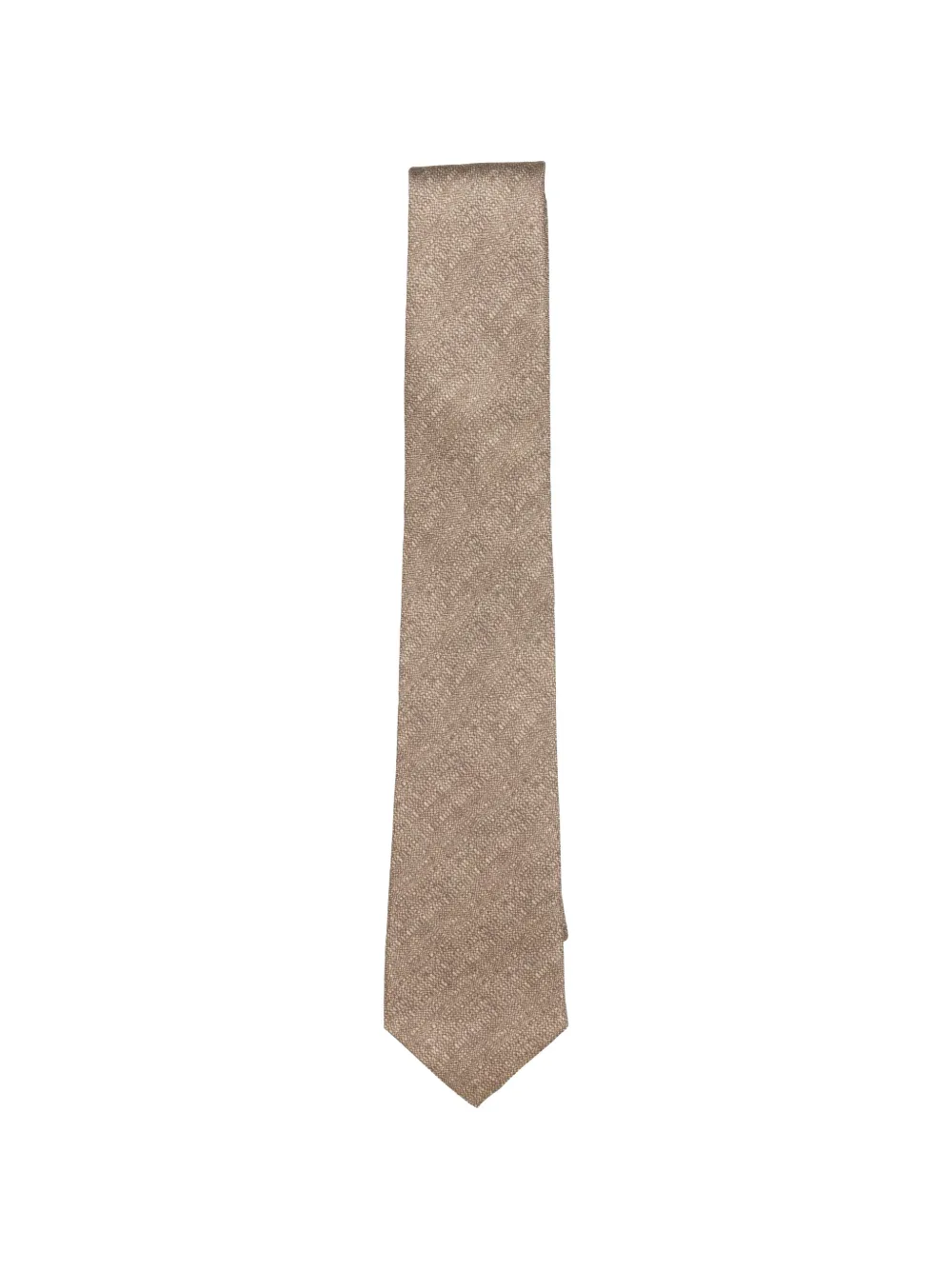 GIERRE MILANO silk tie - Marrone
