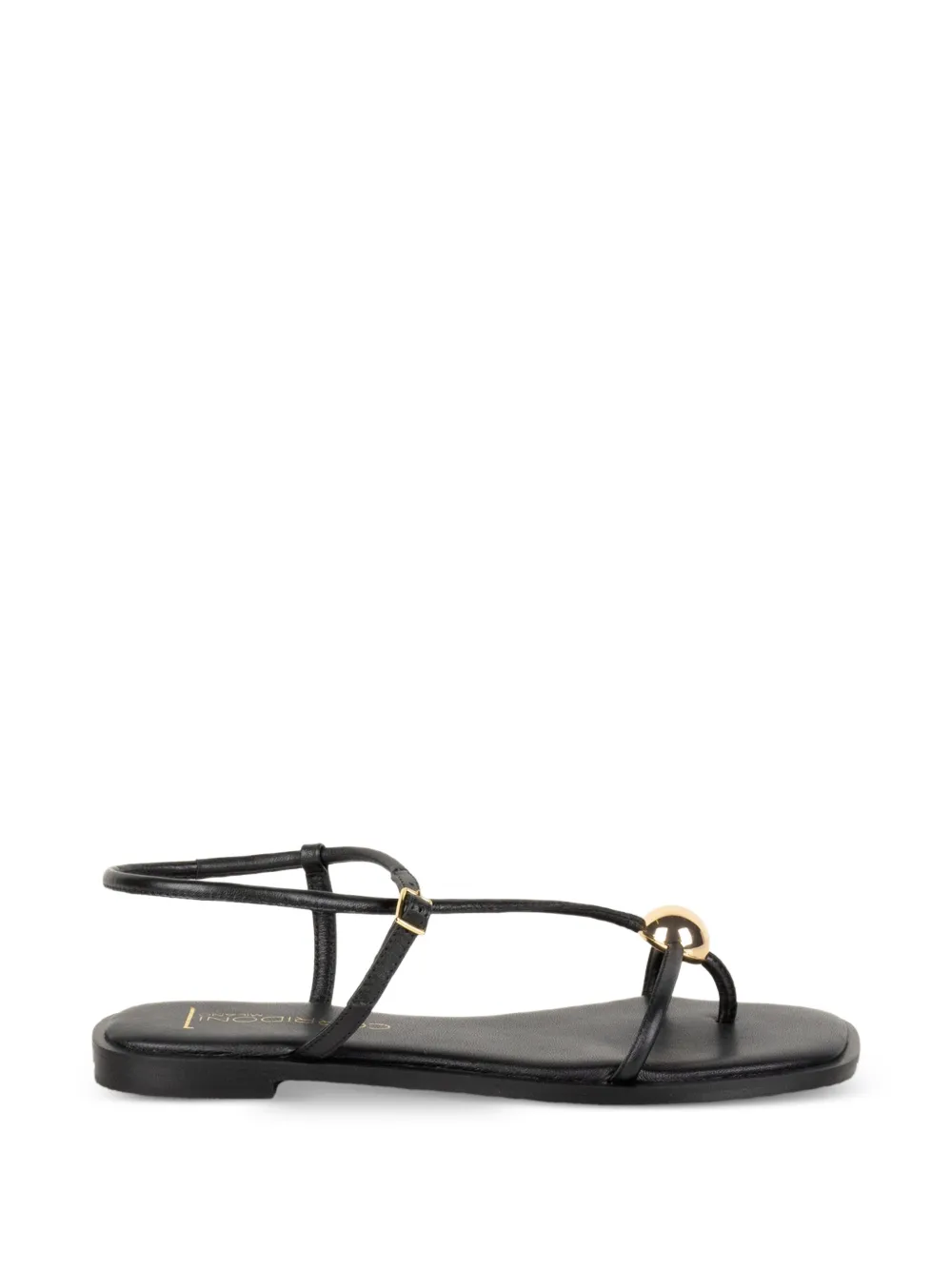 SPAZIO CORRIDONI 1 orb-embellished leather sandals
