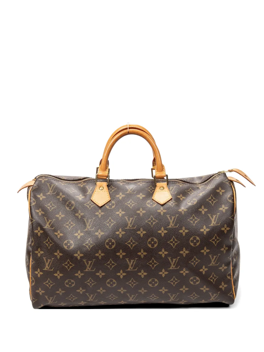 Louis Vuitton Pre-Owned 40 Speedy lugagge bag - Marrone