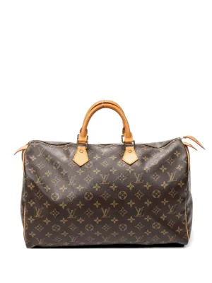 Louis Vuitton Pre-Owned 2004 モノグラム スピーディ 35 ボストン
