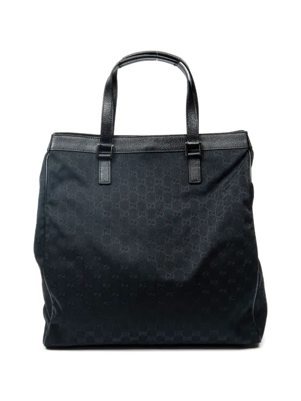 Gucci Pre-Owned GGパターン ハンドバッグ | ブラック | FARFETCH JP