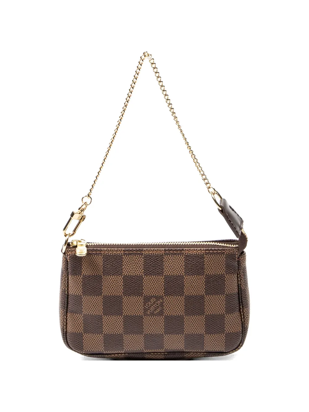 Louis Vuitton Pre-Owned mini Pochette Damier Ebène shoulder bag - Braun