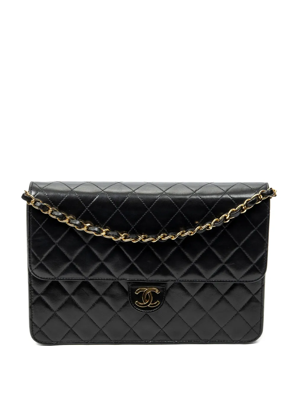 CHANEL Pre-Owned quilted CC leather shoulder bag - Nero