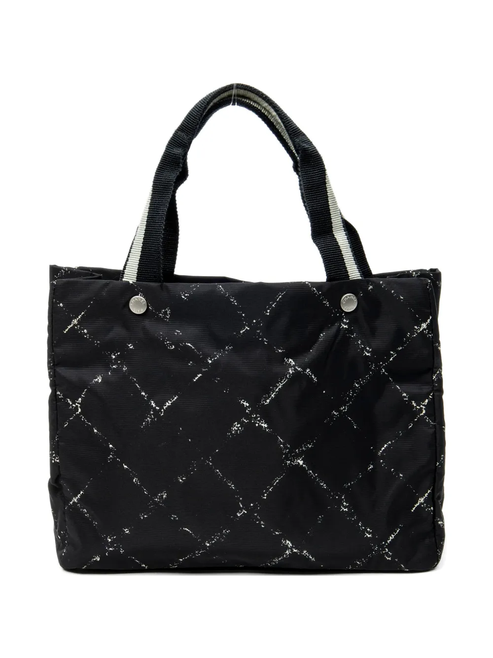 CHANEL Pre-Owned 2000-02 Travel Line tote bag - Nero