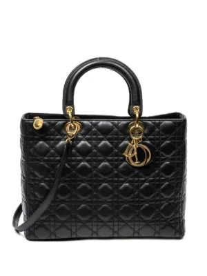 Christian Dior Pre-Owned レディ ディオール バッグ カナージュ