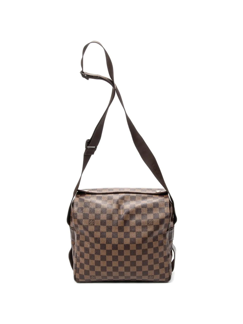 Louis Vuitton Pre-Owned Naviglio Damier Ebène cross body bag - Marrone