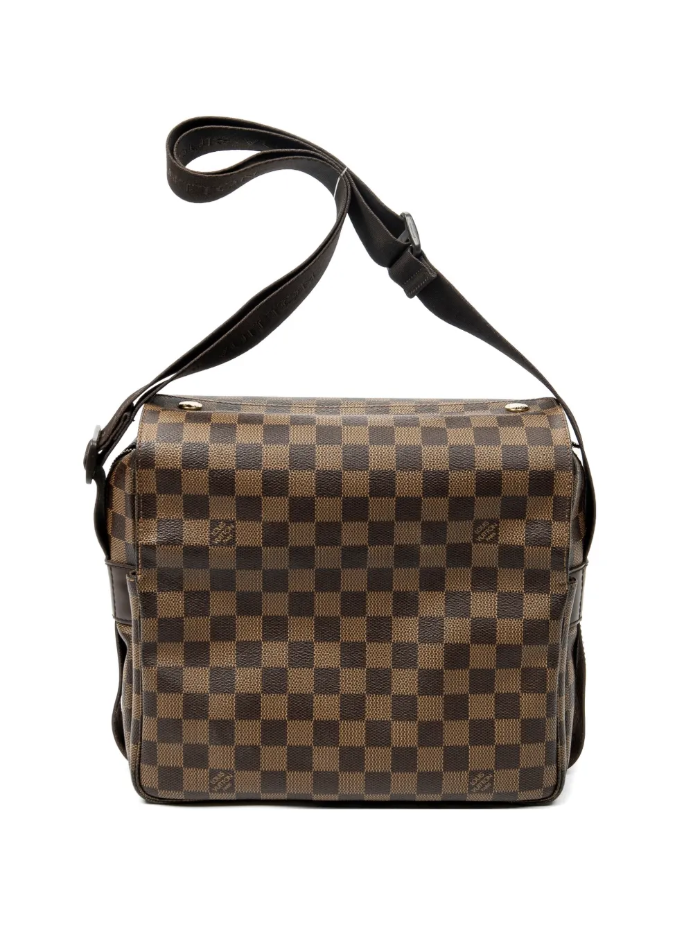 Louis Vuitton Pre-Owned Naviglio Damier Ebène cross body bag - Marrone