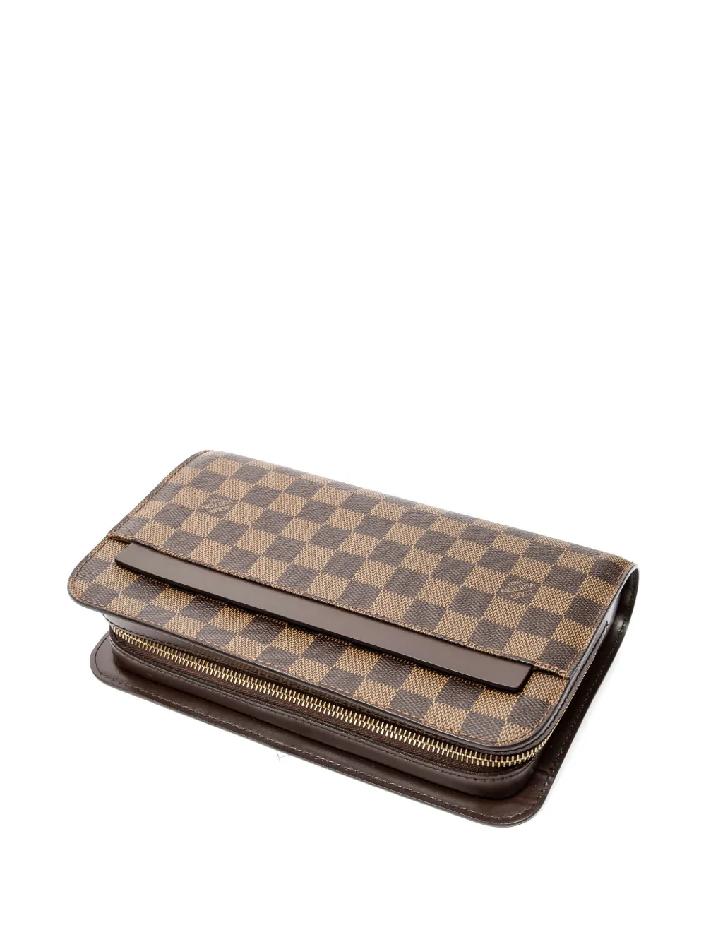Louis Vuitton Pre-Owned 2005 Saint Louis Damier Ebène clutch bag - Marrone