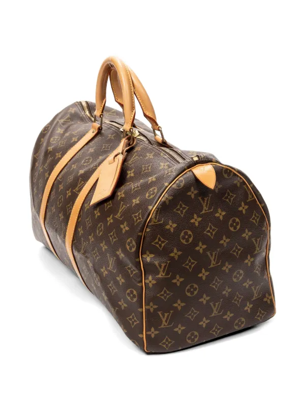 Louis Vuitton Pre-Owned 1997 キーポル 50 ボストンバッグ | ブラウン