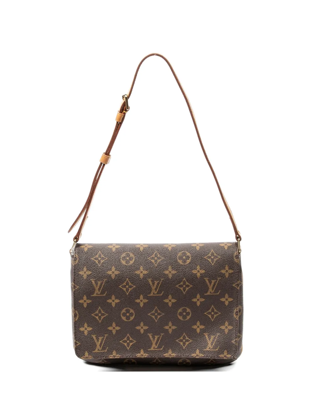 Louis Vuitton Pre-Owned Monogram flap shoulder bag - Marrone