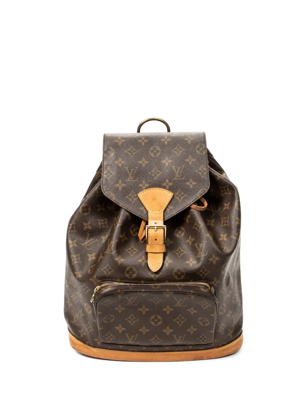 Louis Vuitton Pre-Owned 2001 Montsouris GM Monogram backpack - Marrone