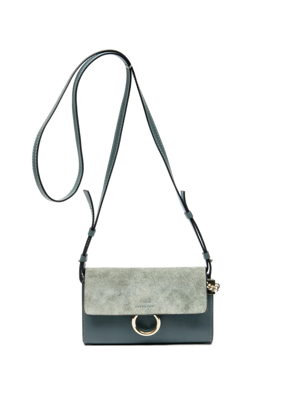 Chloé Pre-Owned mini Faye shoulder bag - Blu