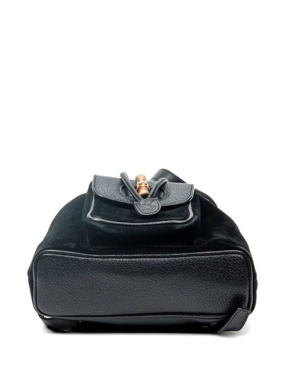 Gucci Pre-Owned バンブー スエード バックパック ミニ | ブラック