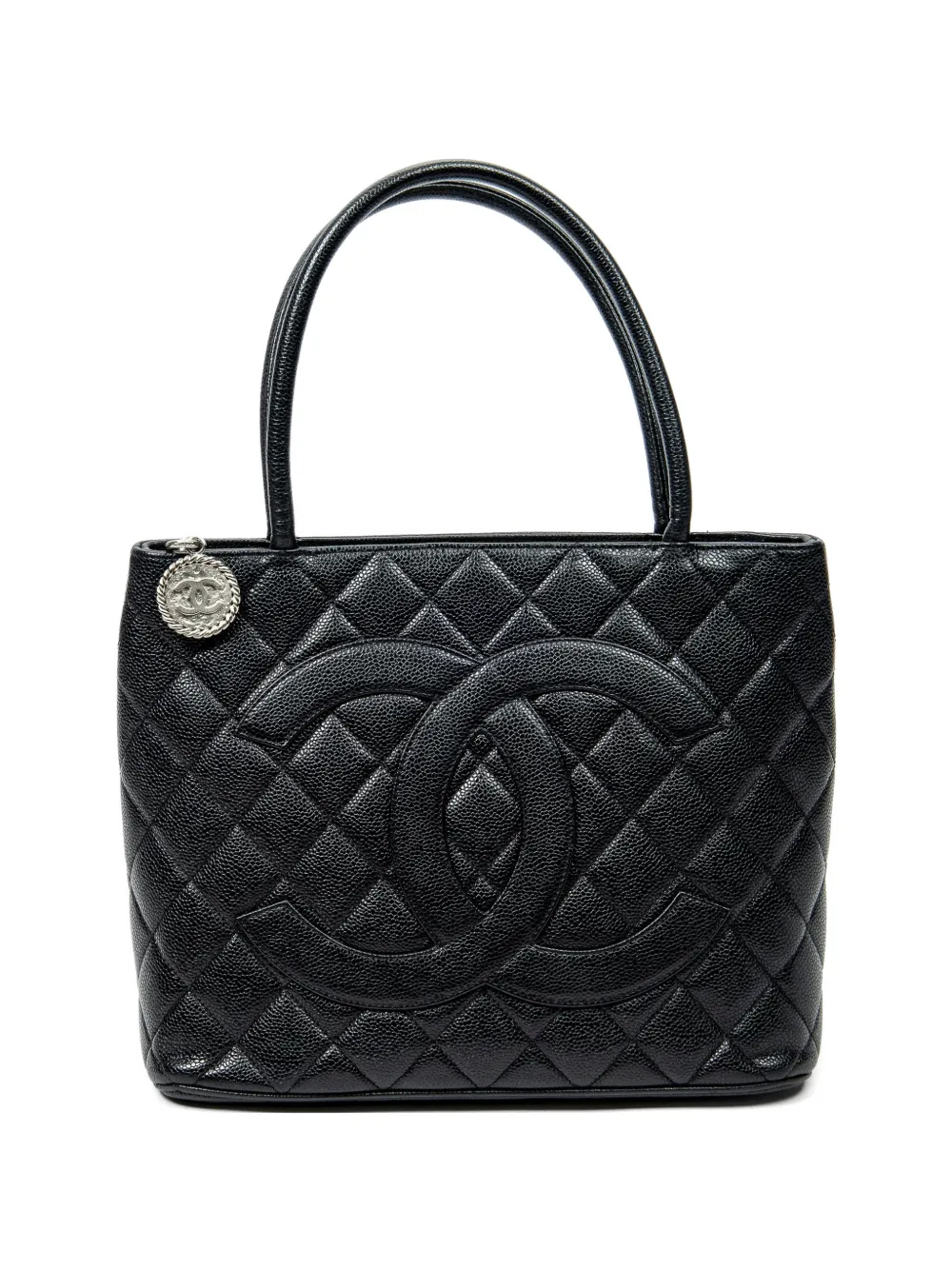 CHANEL Pre-Owned CC quilted tote bag - Nero