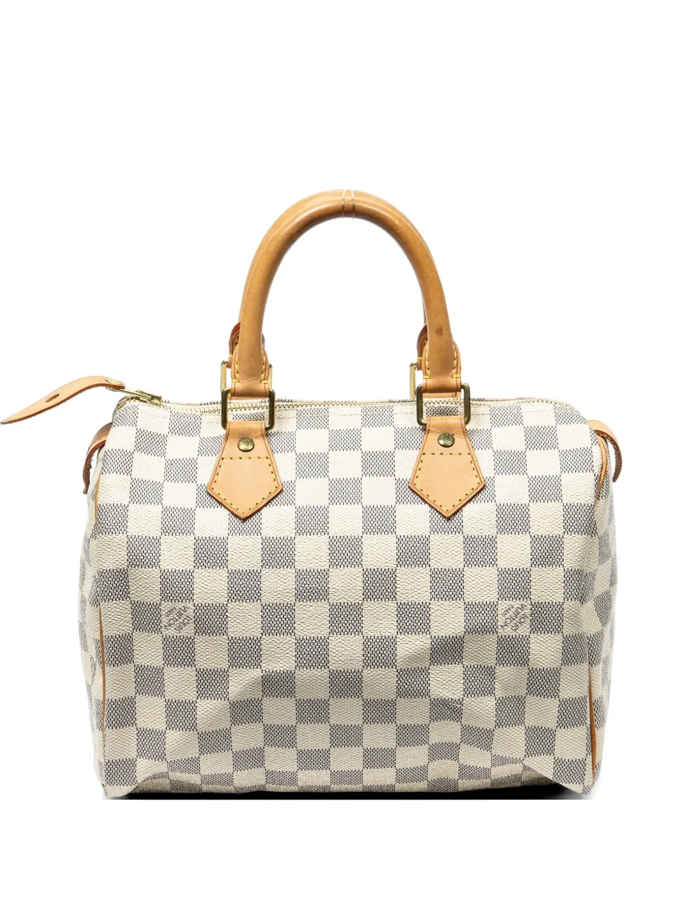 Louis Vuitton Pre-Owned 2008 Damier Azur Speedy handbag - Nude