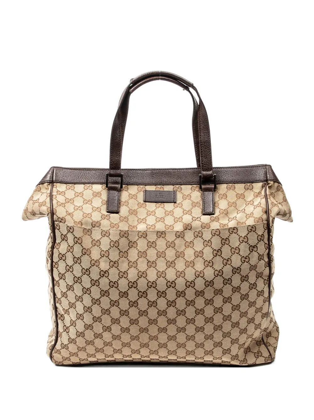 Gucci Pre-Owned monogram pattern tote bag - Marrone