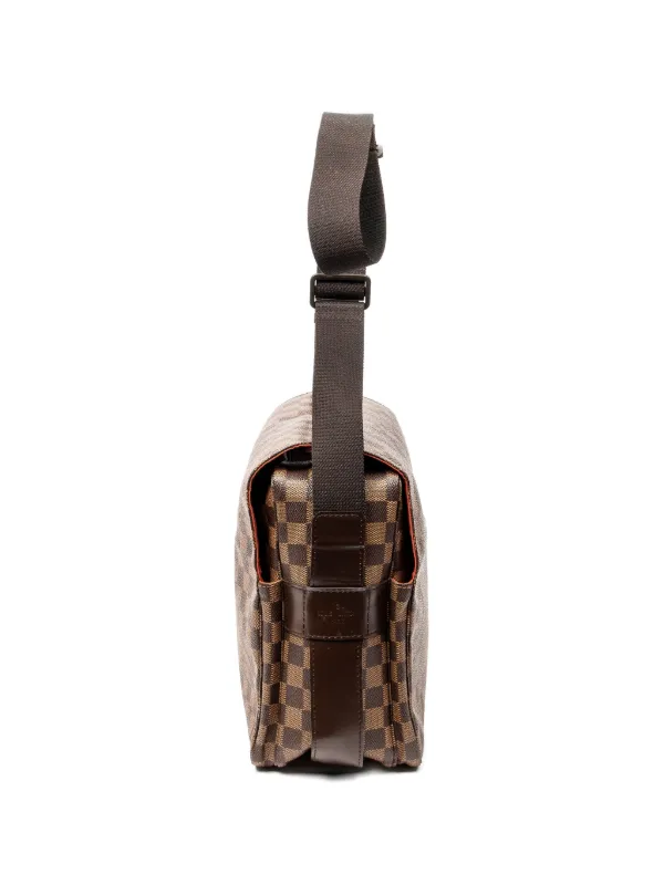 Louis Vuitton Pre-Owned 2004 Damier Ebene Naviglio Messenger Bag