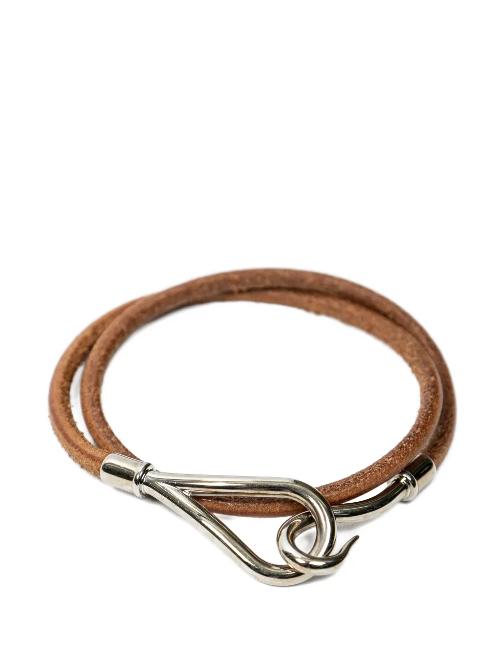 Hermès Pre-Owned Jumbo hook bracelet - Marrone