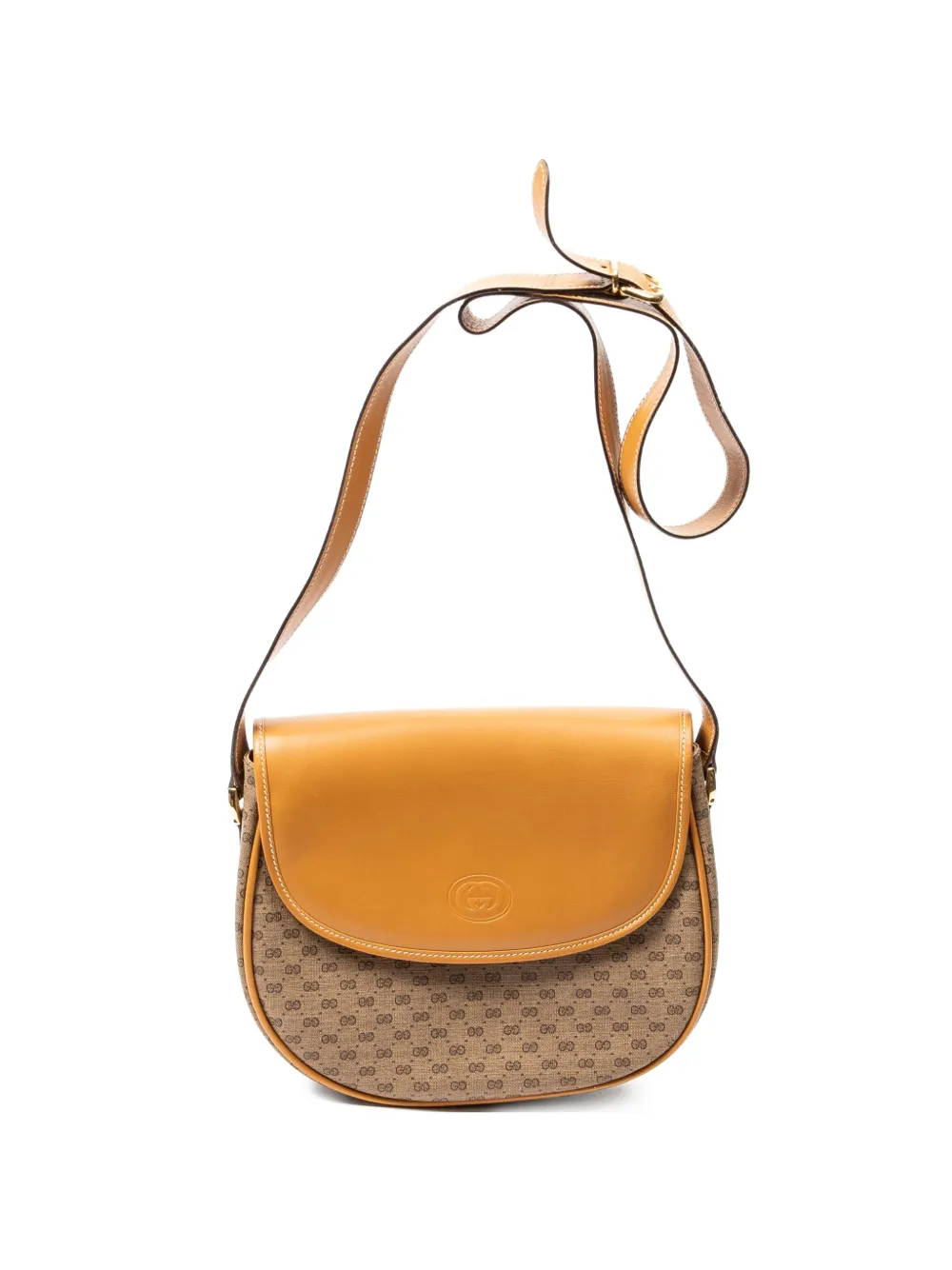 Gucci Pre-Owned GG-pattern shoulder bag - Toni neutri