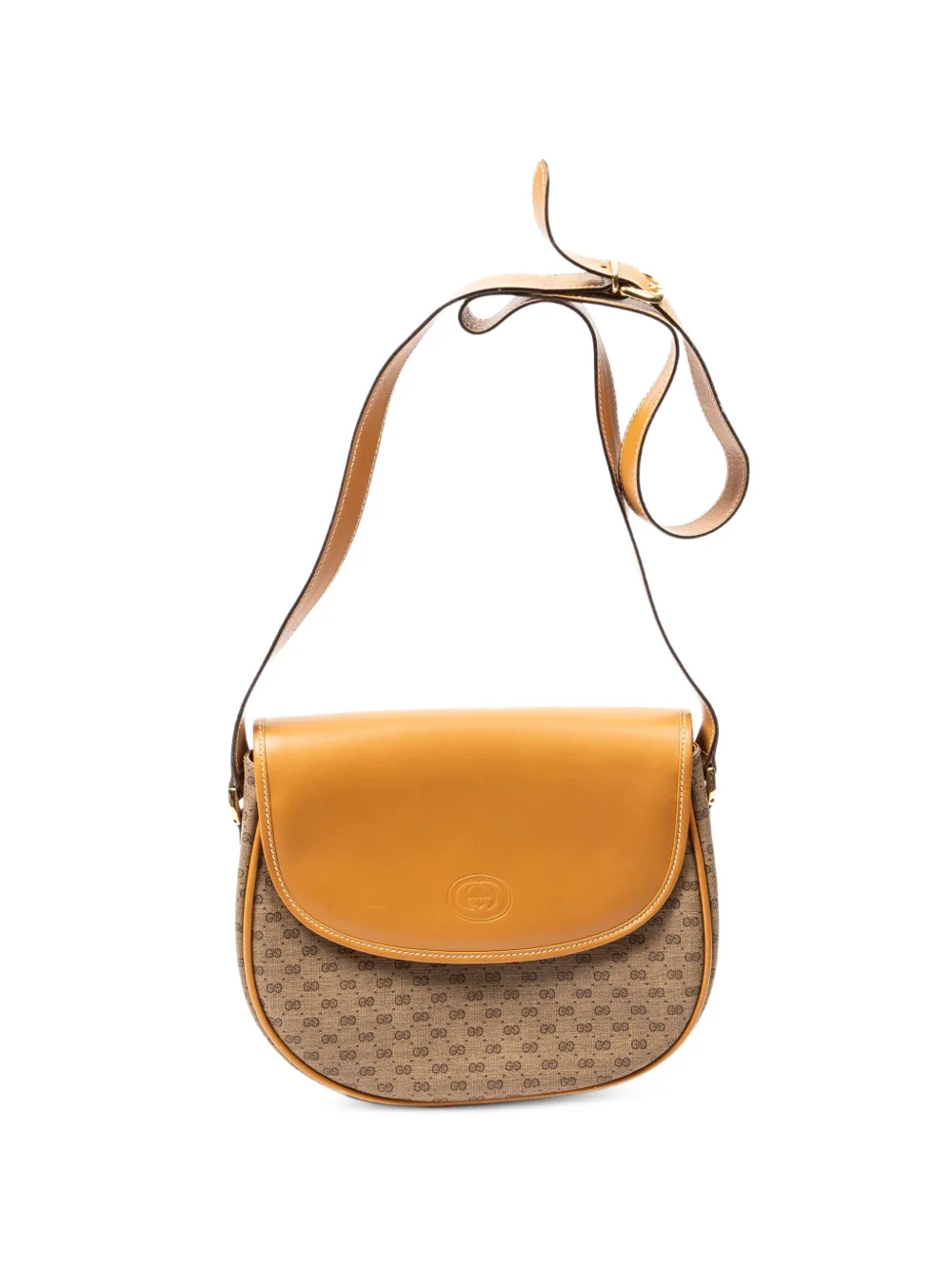 Gucci Pre-Owned GG-pattern shoulder bag - Toni neutri
