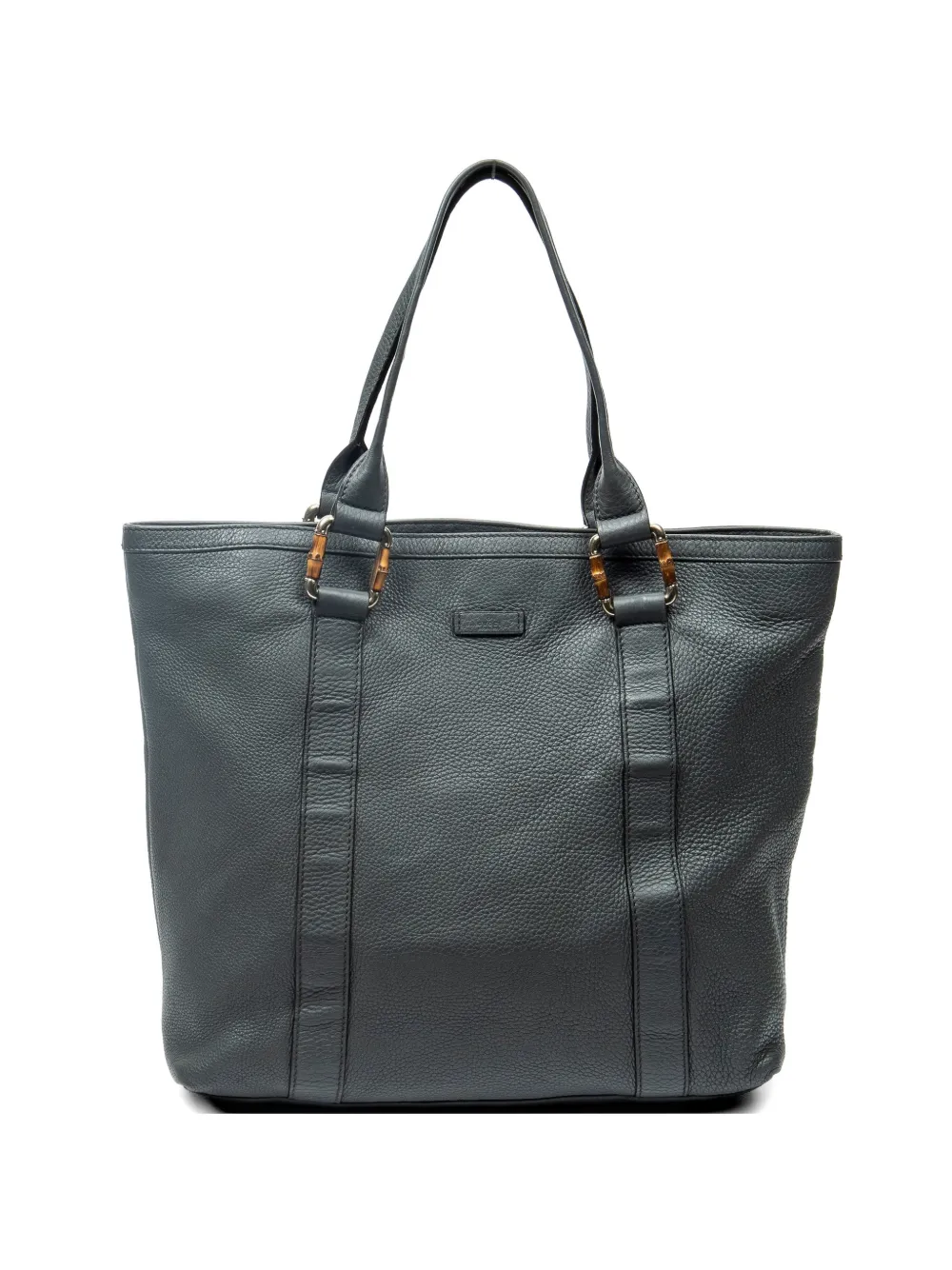 Gucci Pre-Owned Bamboo tote bag - Grigio