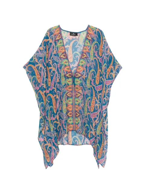 ETRO paisley-print cover-up