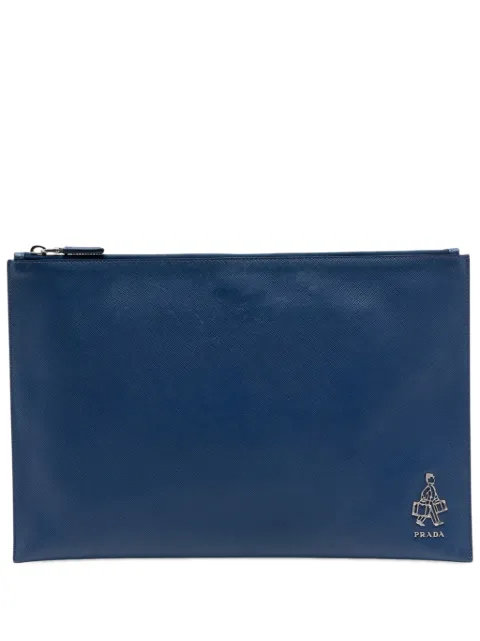 Prada Pre-Owned bolsa de mano Saffiano Bellboy Voyage 2010-2026