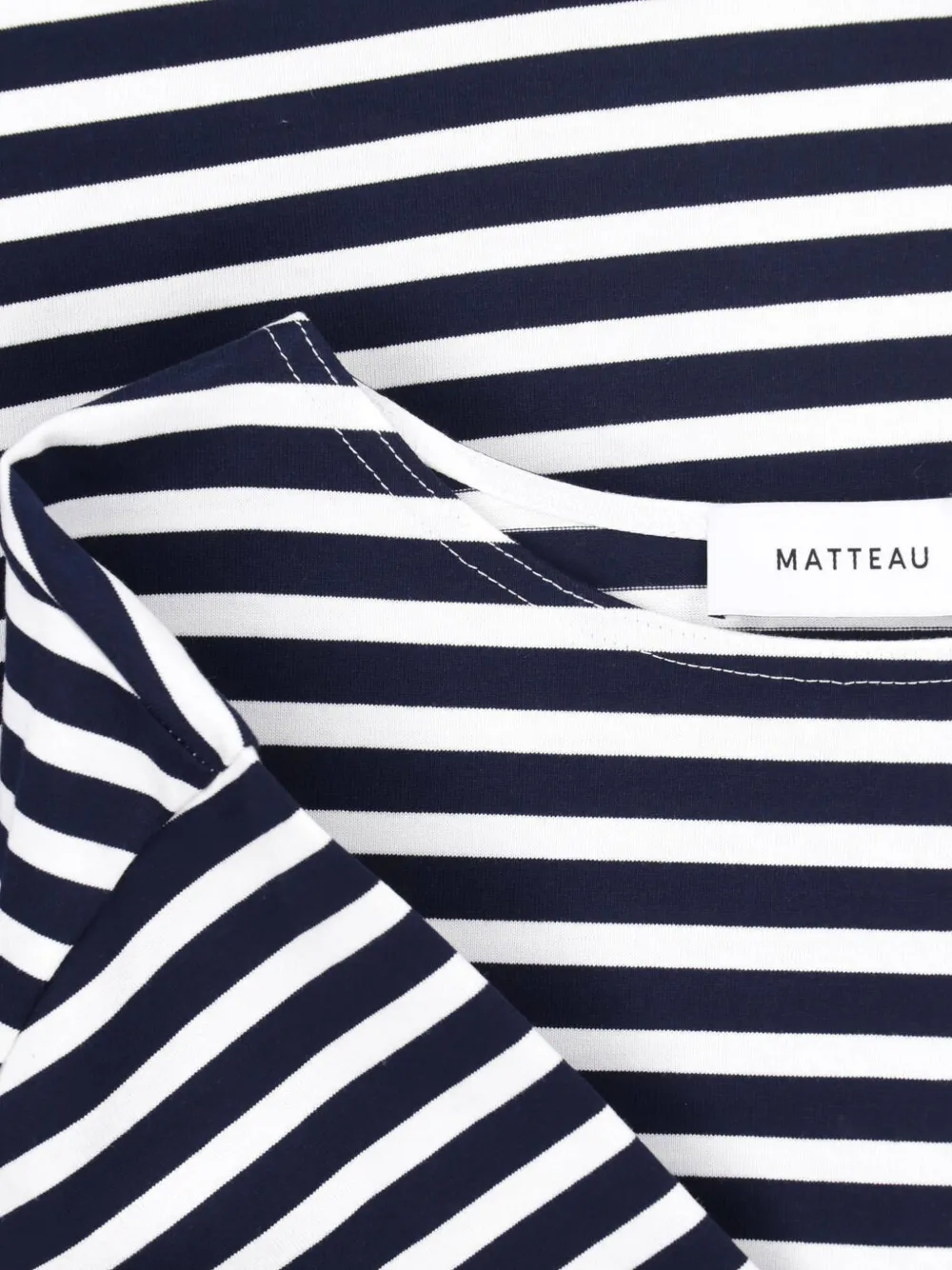 Matteau Camiseta A Rayas - Azul 