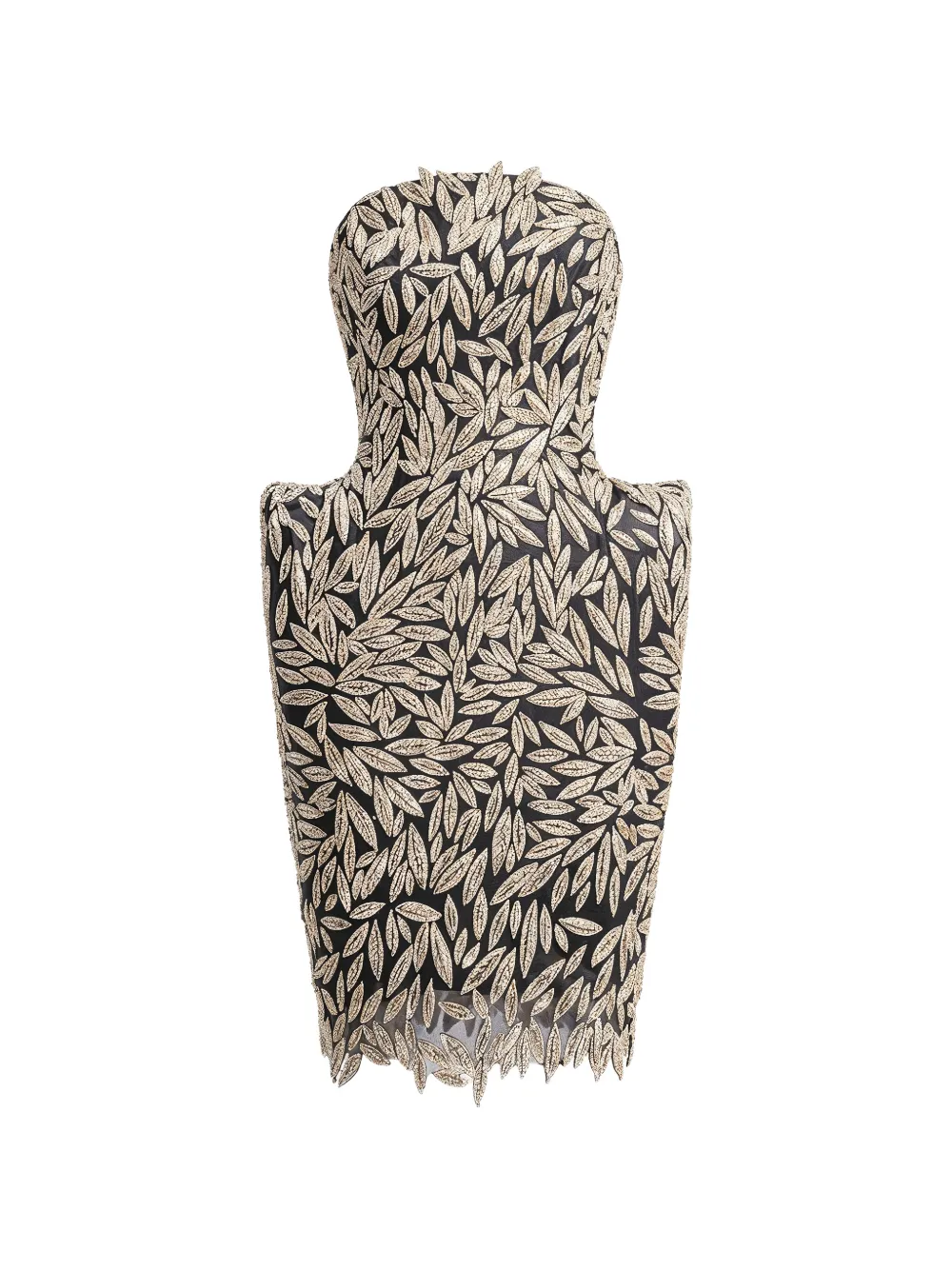 Gemy Maalouf beaded strapless dress