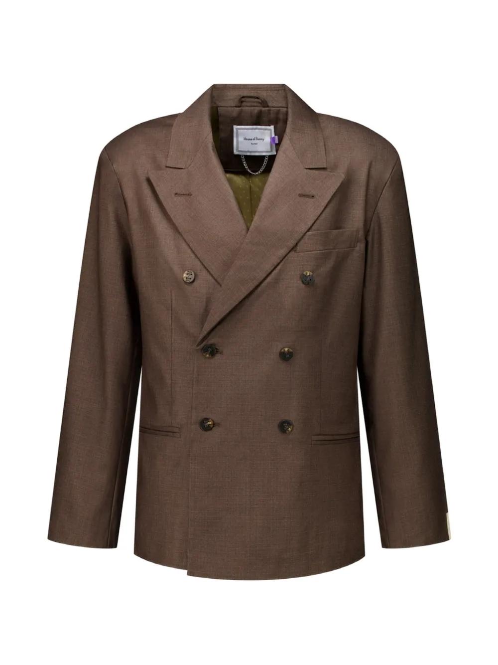 House of Sunny double-breasted blazer - Marrone