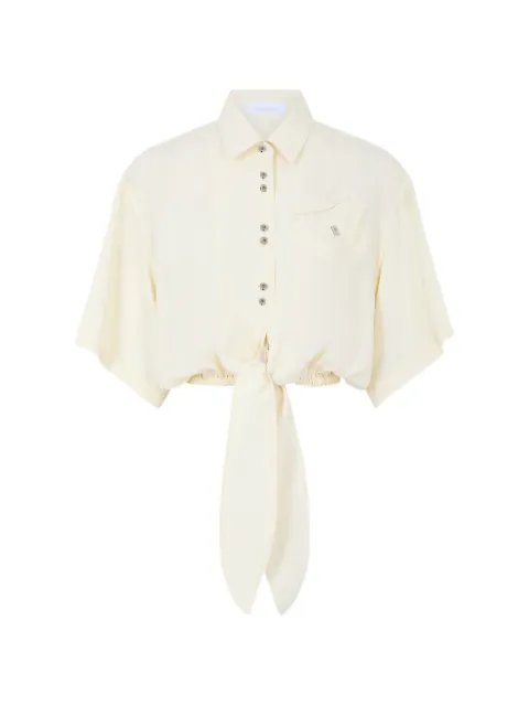 Rabanne knot-detail shirt
