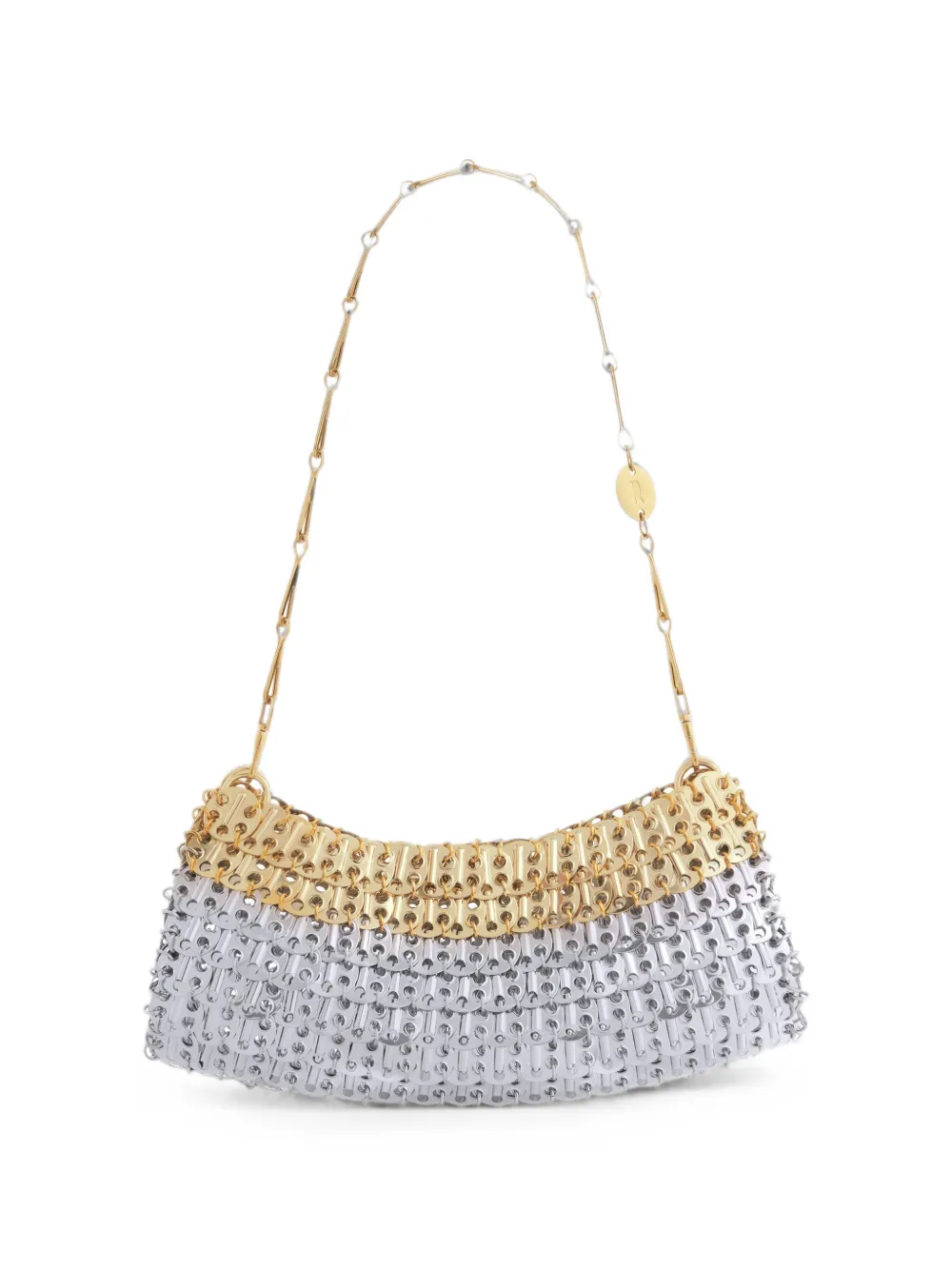 Rabanne 1969 Skyline clutch bag - Silber