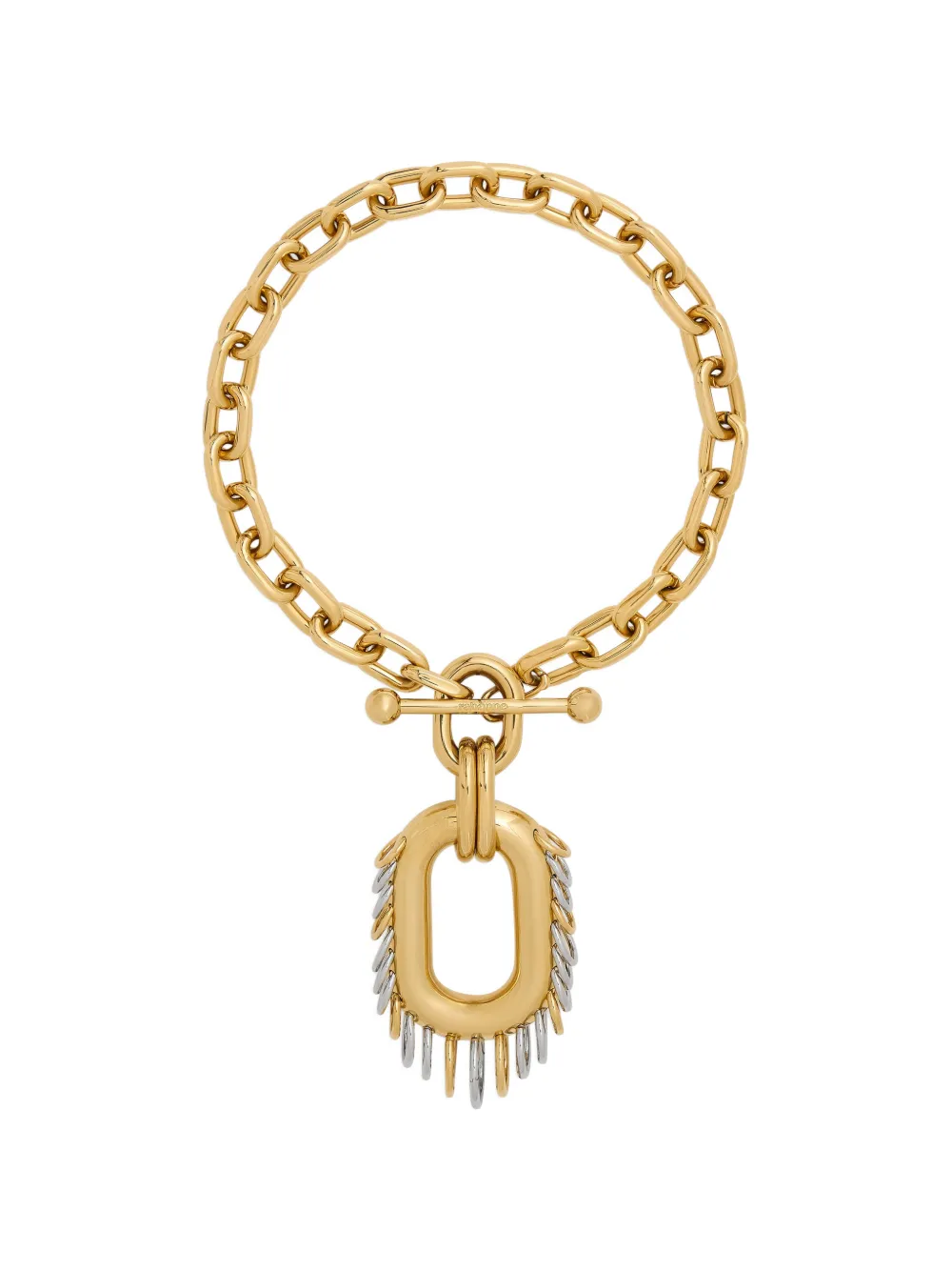 Rabanne Punk XL necklace - Oro