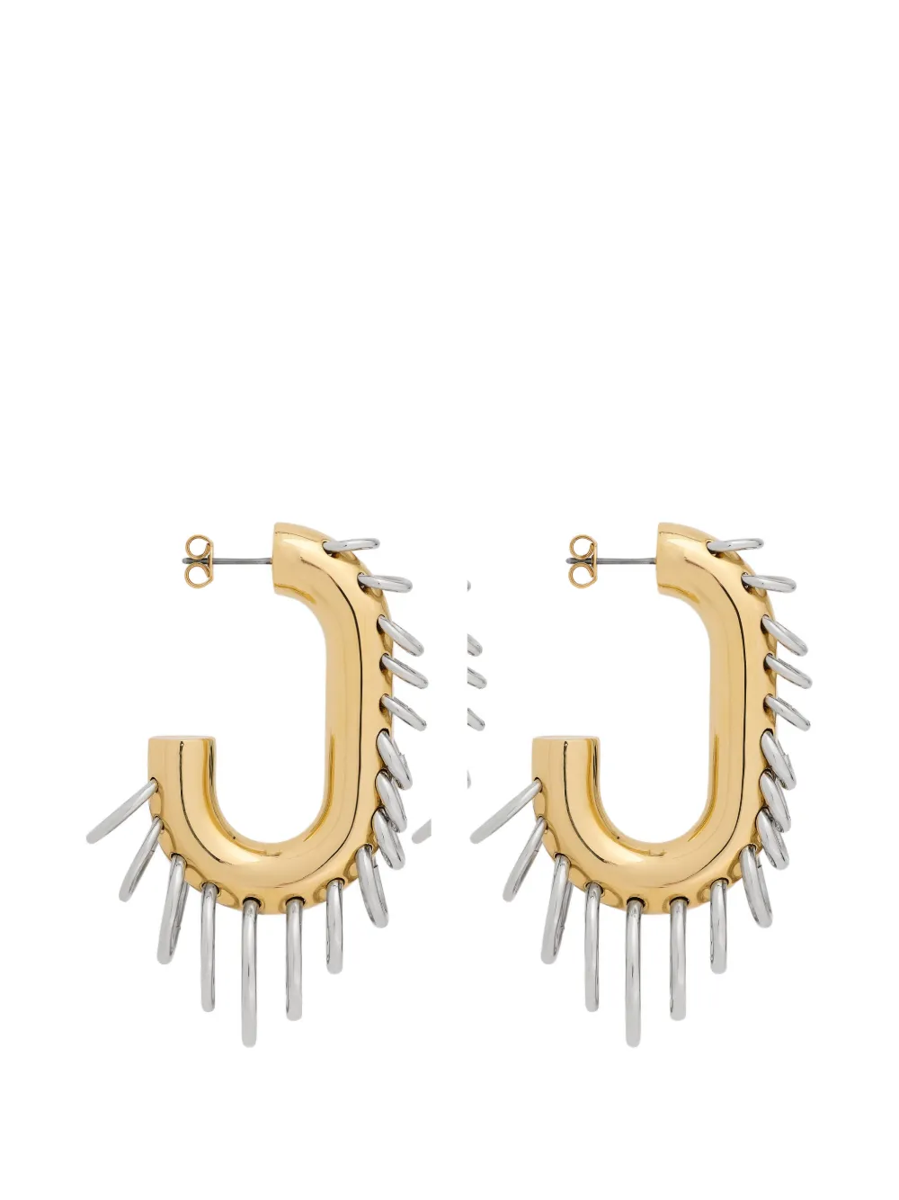 Rabanne Punk XL Link earrings - Oro