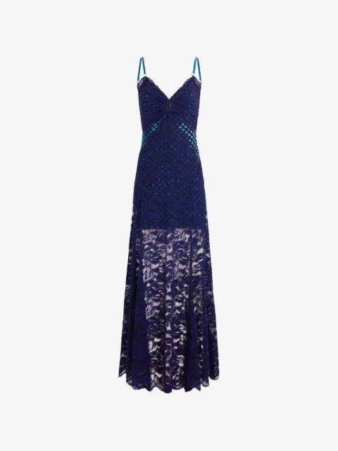 Rabanne trompe-l'œil lace dress