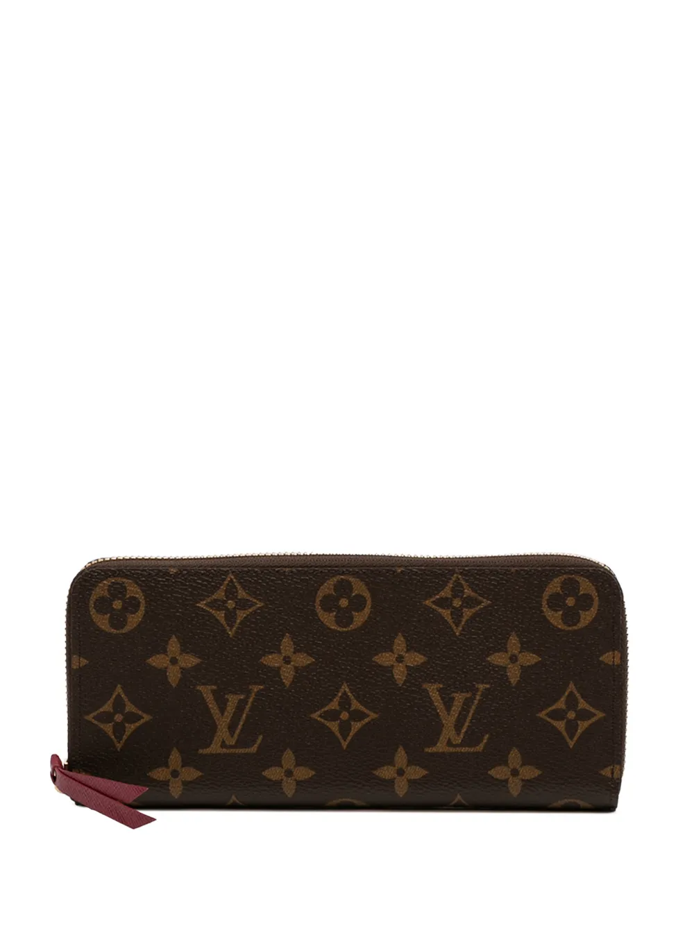 Louis Vuitton Pre-Owned 2010-2026 Monogram Clemence Wallet long wallets - Marrone