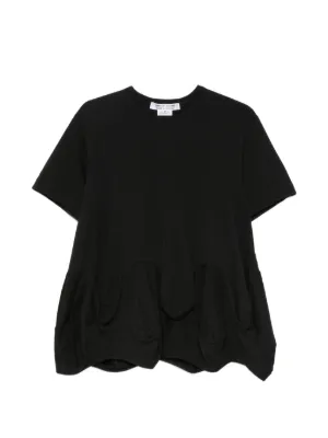 Cecilie Bahnsen ラッフル トップ | ブラック | FARFETCH JP