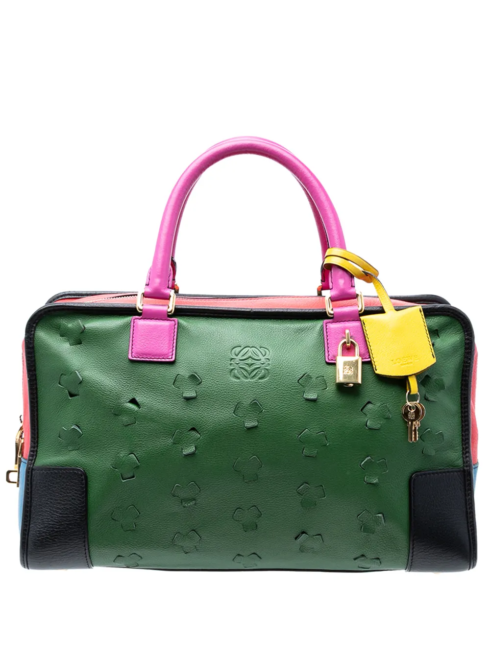 Loewe 2012 Limited Edition Amazona Handtasche 36cm in Grün
