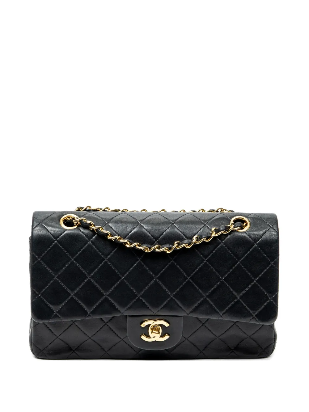 CHANEL Pre-Owned Classic Double Flap 23 shoulder bag - Schwarz