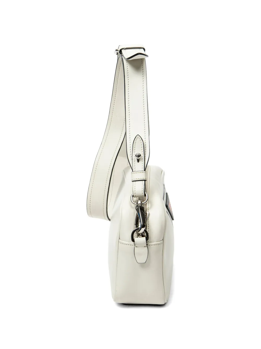 Prada Pre-Owned monkey-print Shoulder Bag | White | FARFETCH